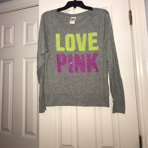 PINK Soft Long Sleeve Blouse