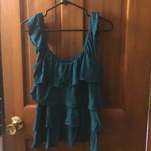 Express Ruffle Tank Top