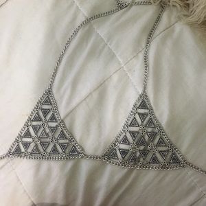 Chain bra