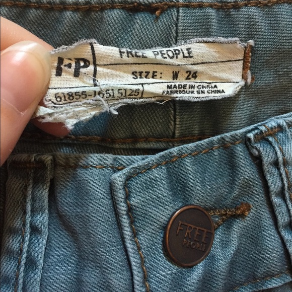 Free People colored skinny jeans - Picture 2 of 7