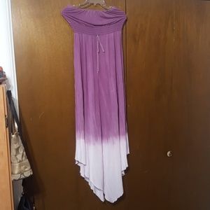 Strapless v style bottom