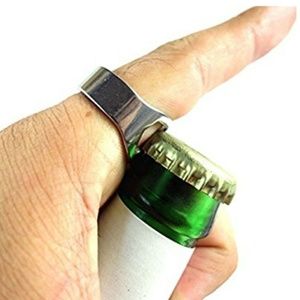 STAINLESS STEEL RING BOTTLE OPENER