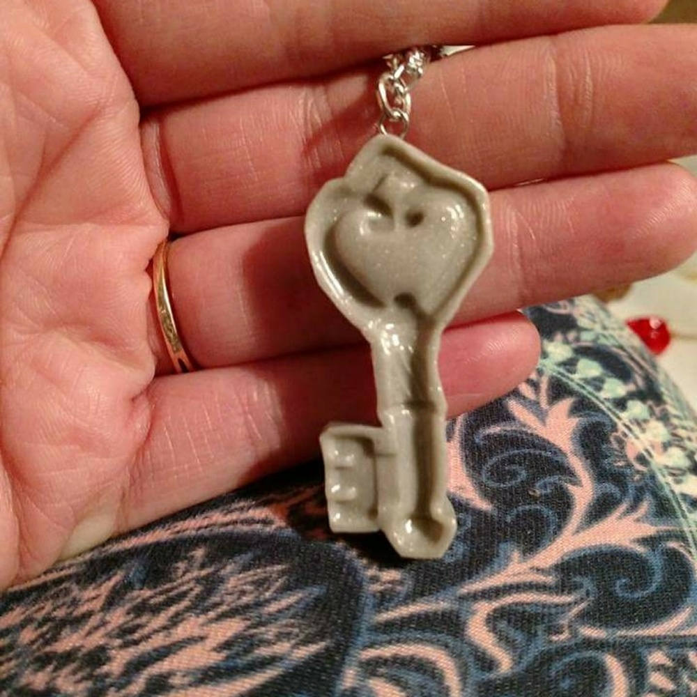 Custom made pendant and chain.