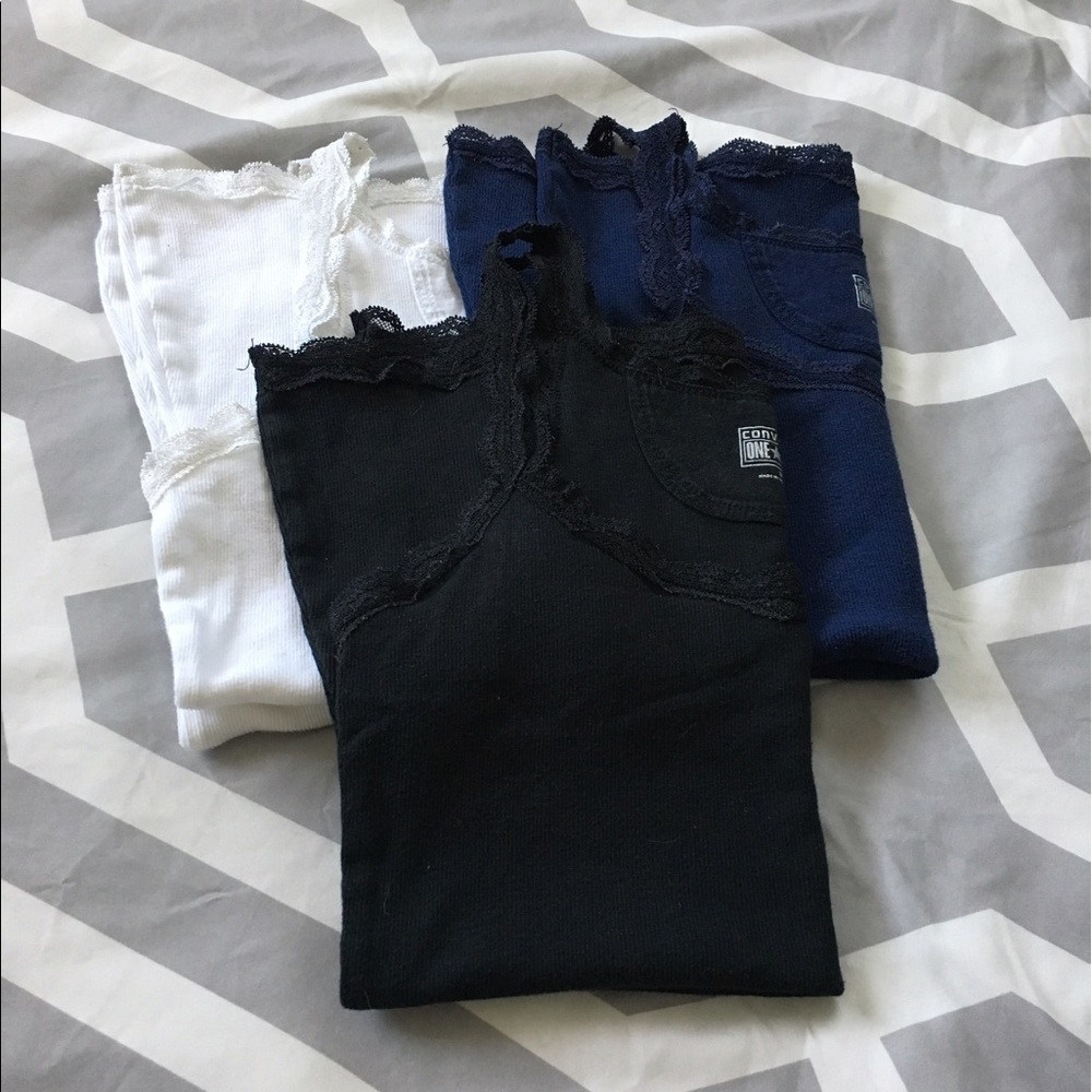Converse Tank Tops (Set of 3)