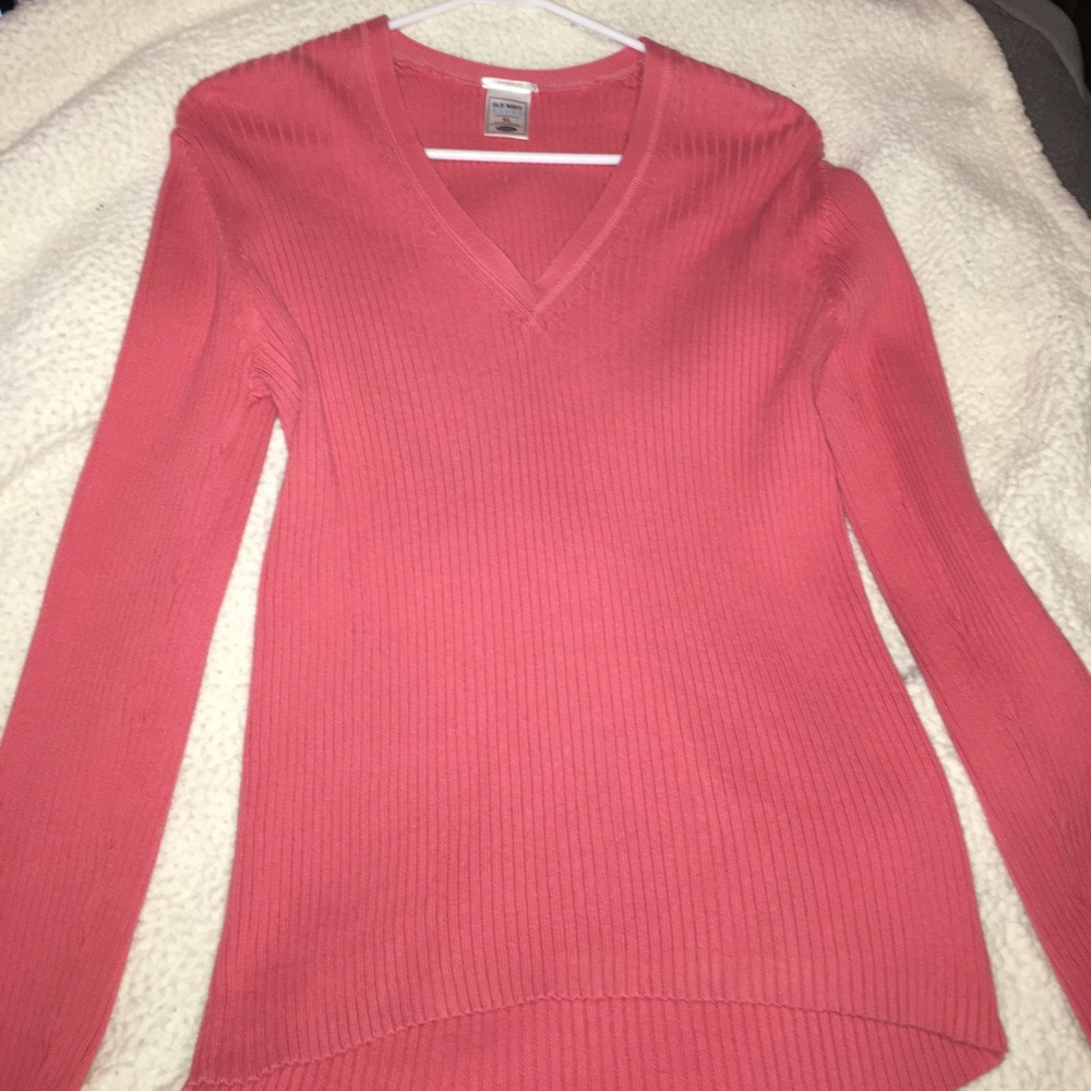 Old Navy pink sweater