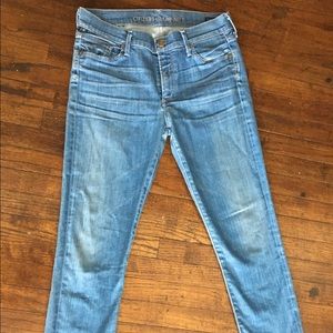Citizens of humanity skinny jeans light wash