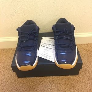 Nike air Jordan 11s retro low midnigh navy