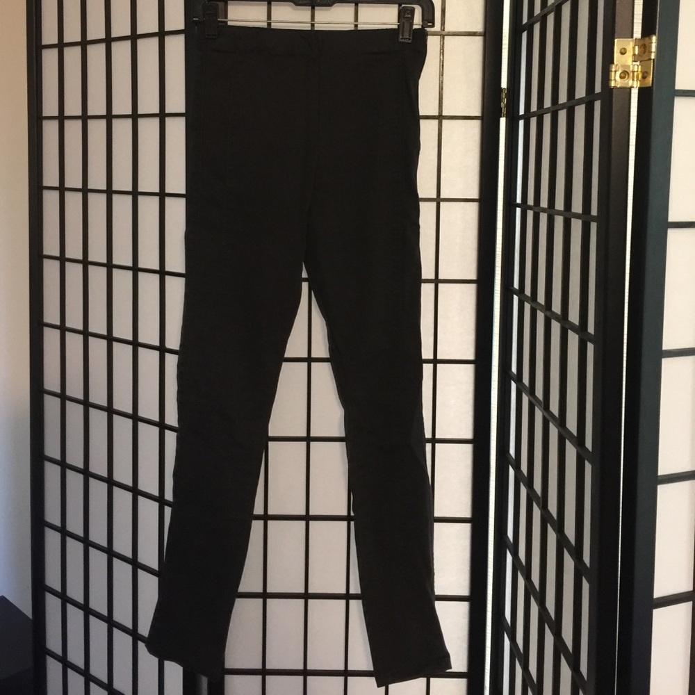 High Waist Dark Grey skinny pants!