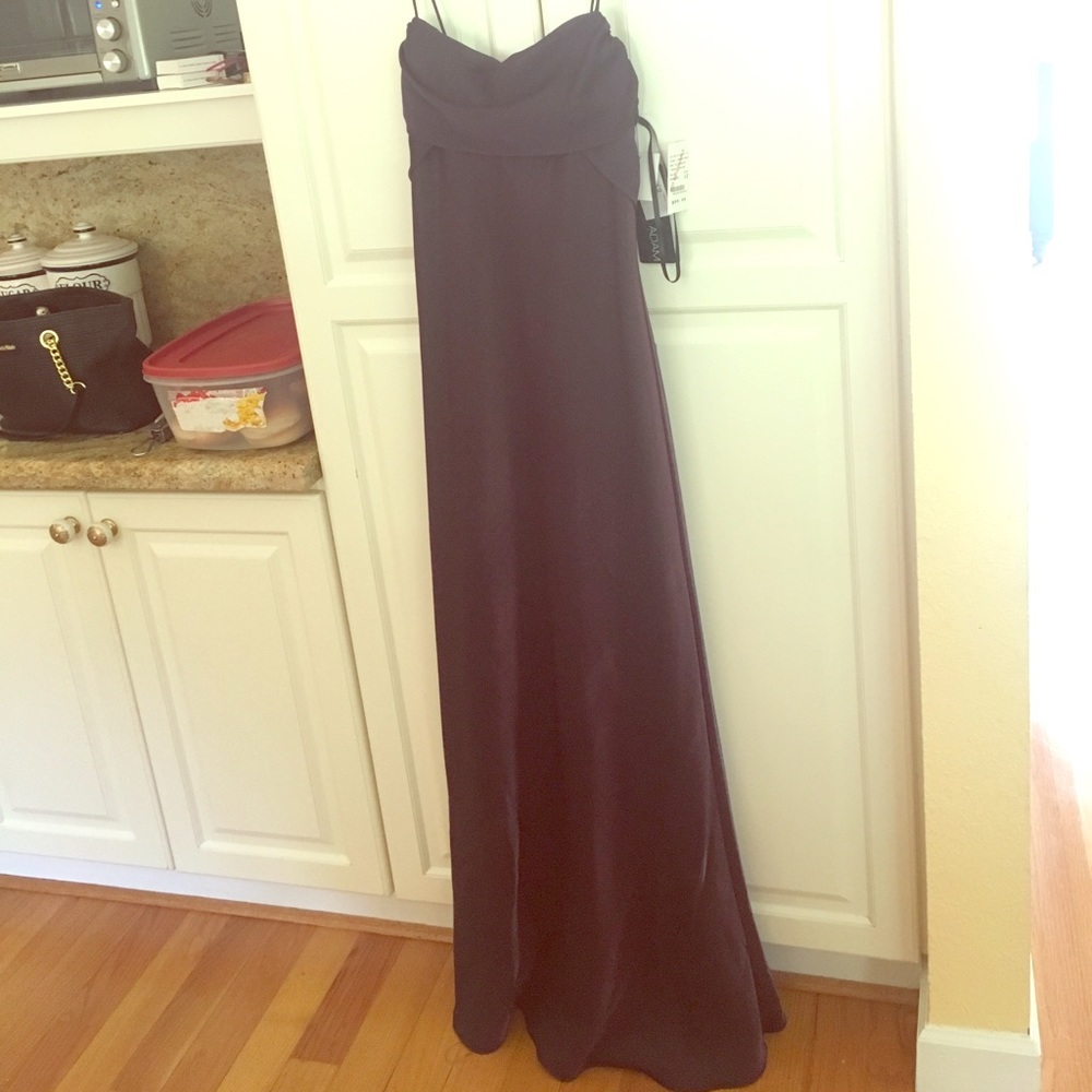 Spaghetti straps - gown. Size 12