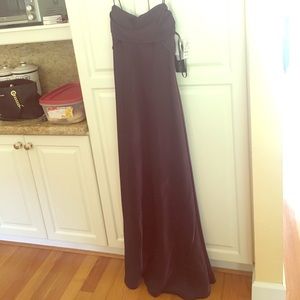 Spaghetti straps - gown. Size 12