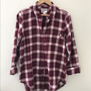 VANS lightweight flannel sz medium brand new