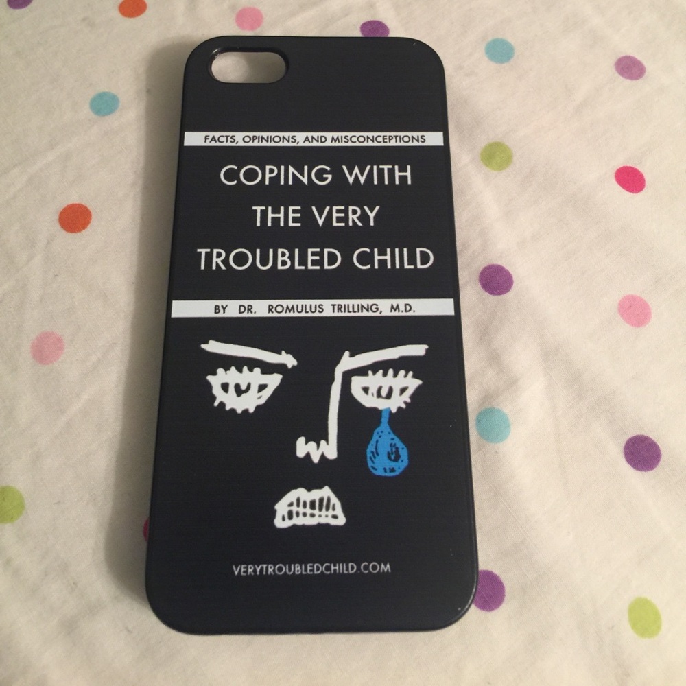 Coping With The Very Troubled Child iPhone 5 case