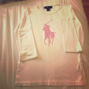 Ralph Lauren Pink Pony tee