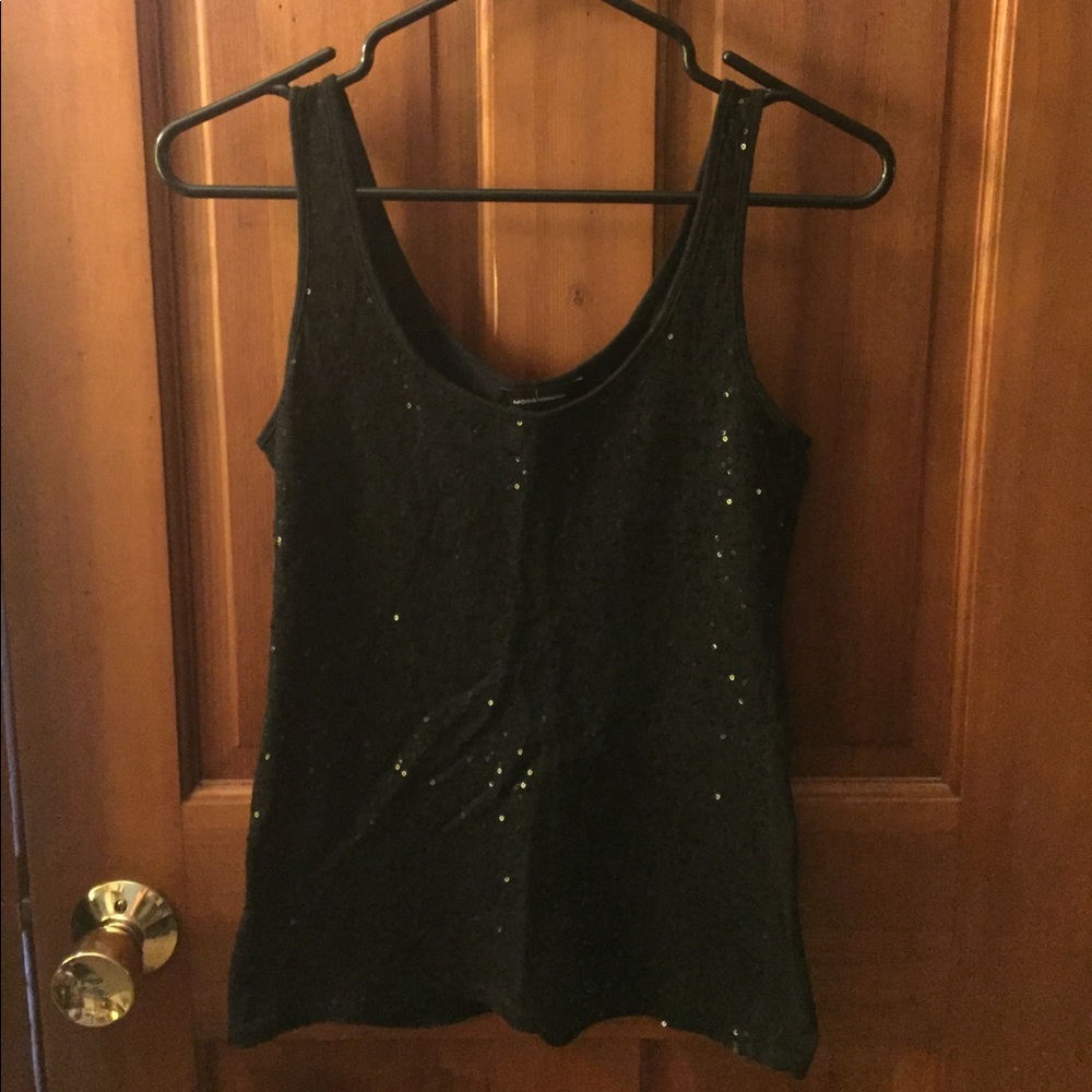 Moda International sequin tank top