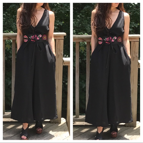✨LAST ONE ✨PARIS✨ embroidered wrap belt - Picture 3 of 3