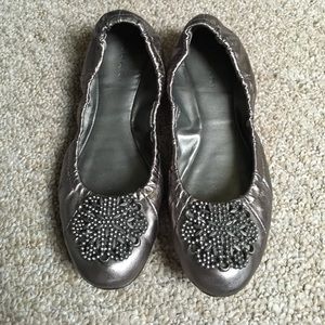 Tahari embellished Valerie flats