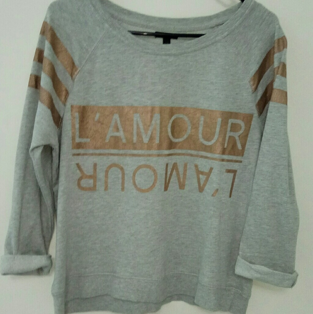 3/4 sleeve sweater