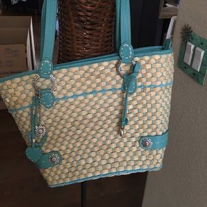 Brighton Turquoise Handbag