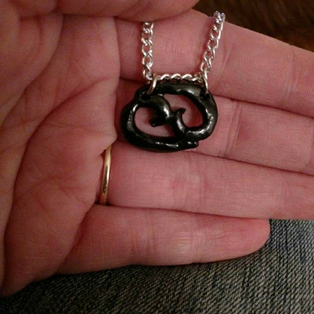 Custom made pendant and chain.