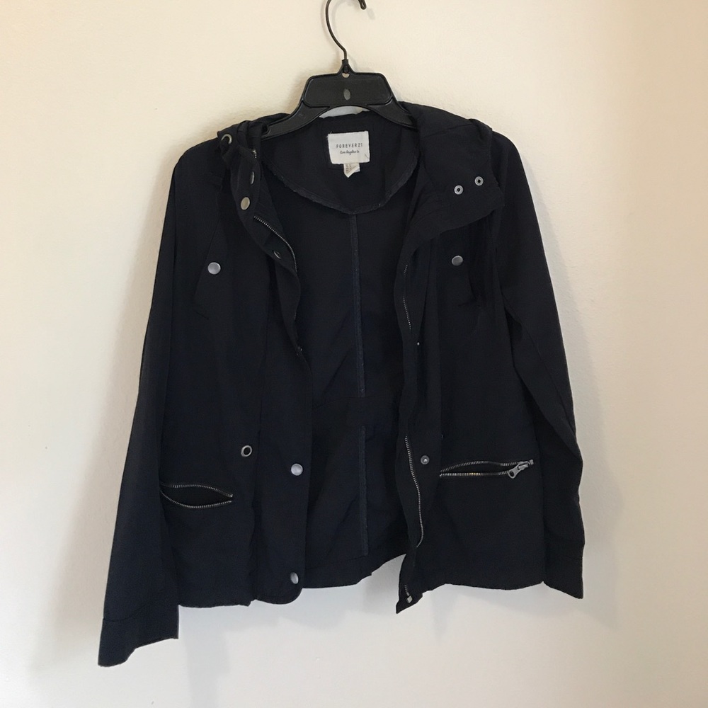 F21 navy utility jacket! (Unworn)