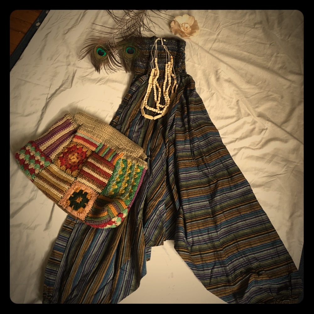 Bohemian Harem Jumpsuit/Pants