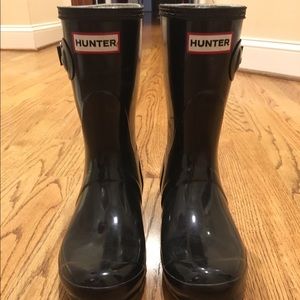 Black short Hunter boots