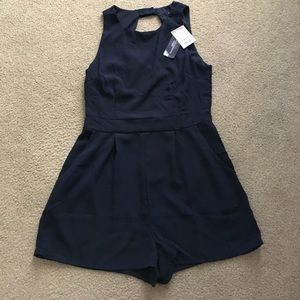 Navy romper