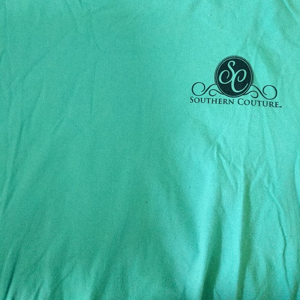 Long sleeve southern couture shirt