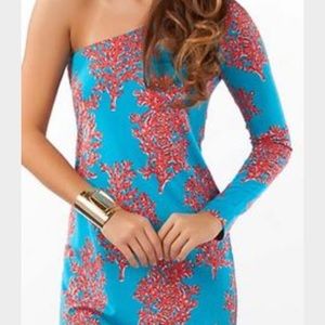 One shoulder Lilly Pulitzer dress