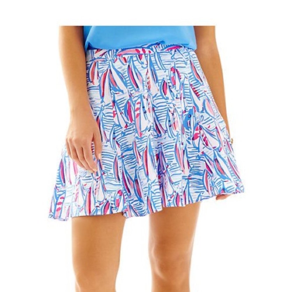 NWOT Lilly Pulitzer Skirt Red Right Return
