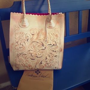 Patricia Nash Metallic Folklore Cavo Tote