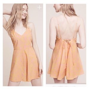 NWT Anthropologie Saffron Romper XS Petite