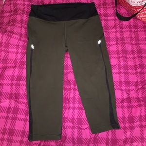 Lululemon leggings. Knee length