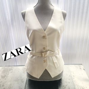 ZARA WOMAN button shirt vest ✌🏻