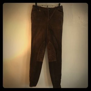 Ralph Lauren corduroy jodhpur pants
