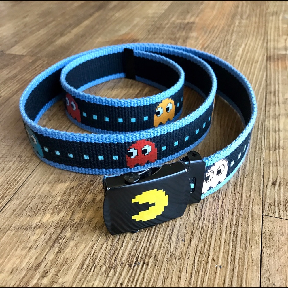 PAC-MAN -- 80's Retro Style Adjustable Belt