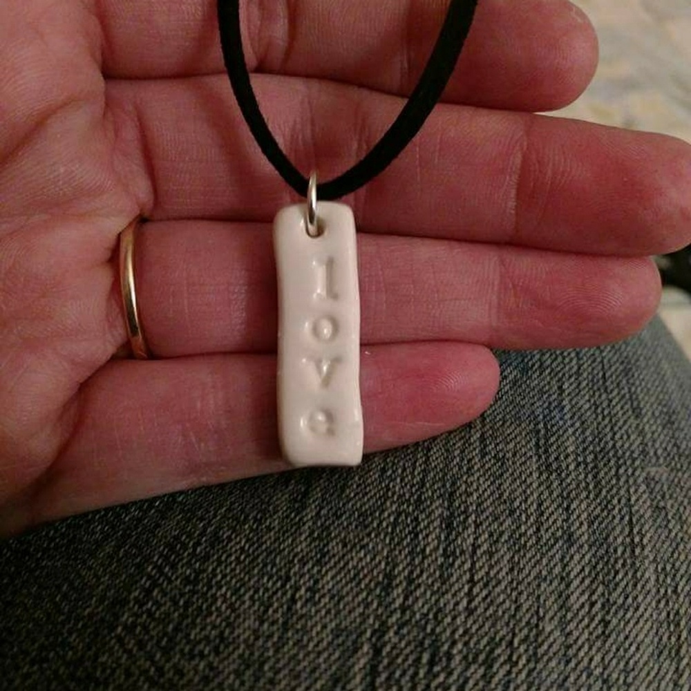 Custom made pendant and chain.