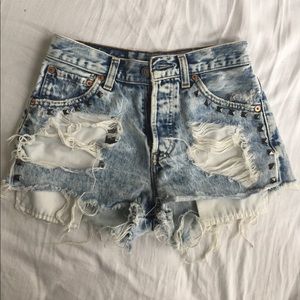 LF Furst of a Kind Jean shorts