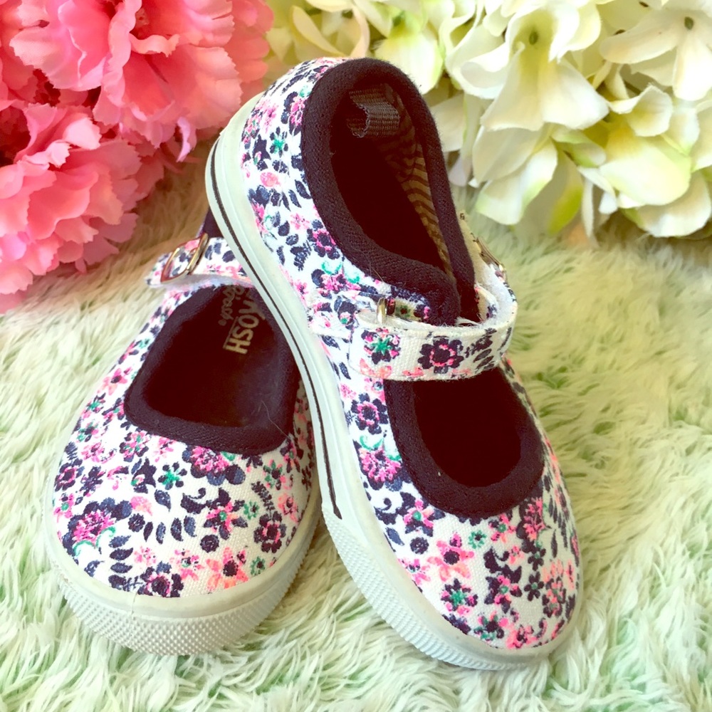 🍭🍬OshKosh Floral MaryJane Shoes🍬🍭