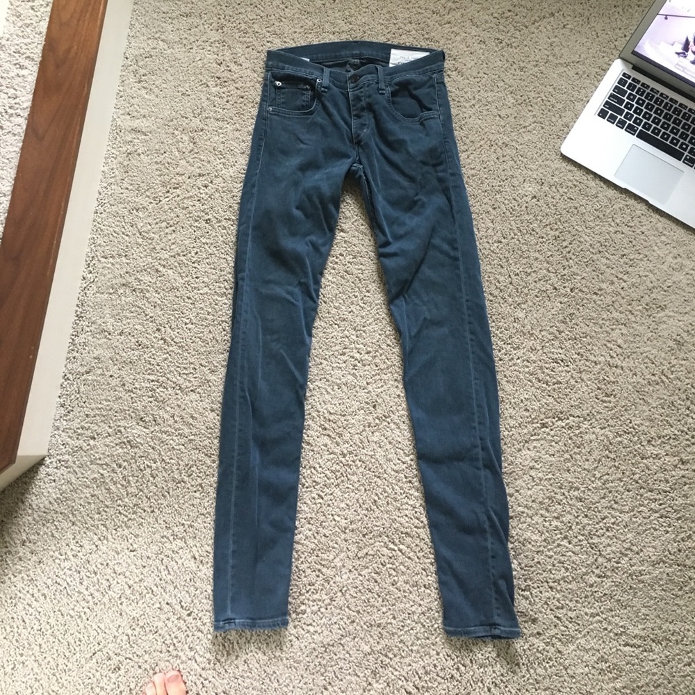 Colbalt Blue Rag & Bone Fit 1 Jeans