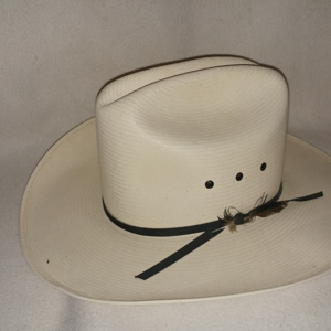 Baileys Western straw hat white size 6 7/8