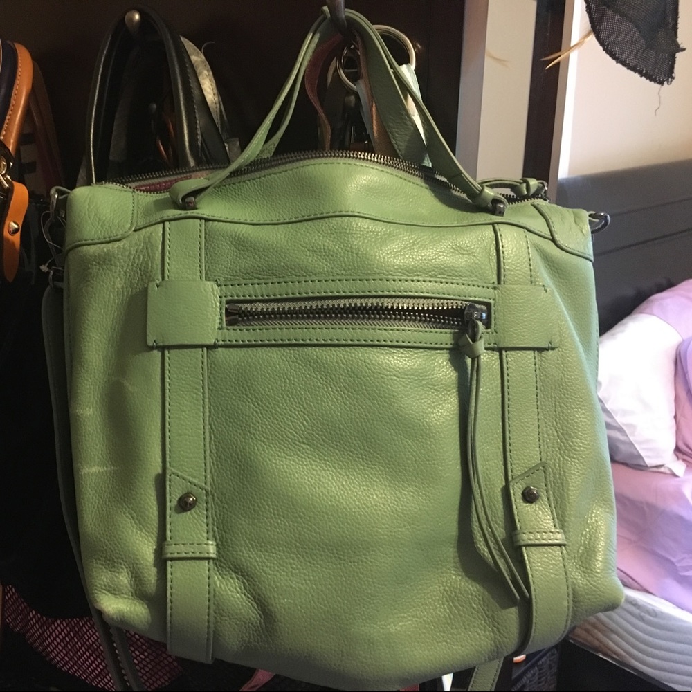 Kooba - sea green distressed Hobo/Crossbody