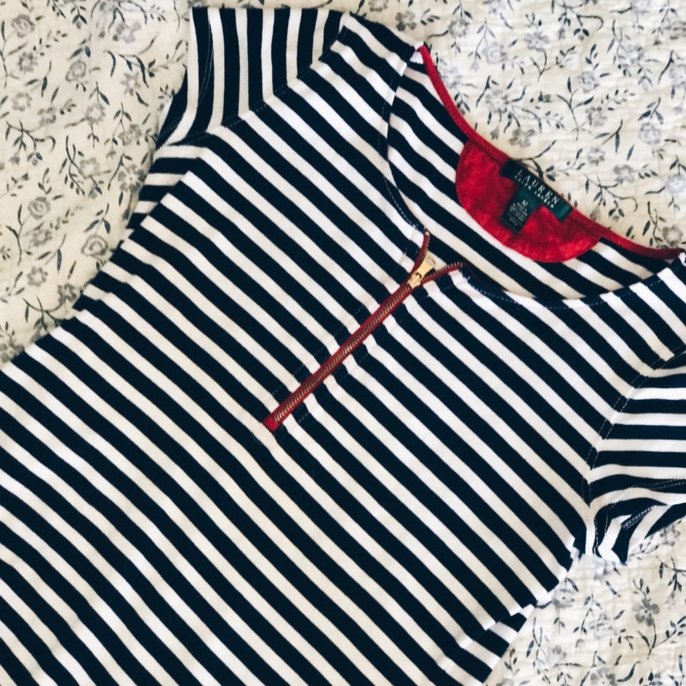 Ralph Lauren Striped Top! 🔳❤️