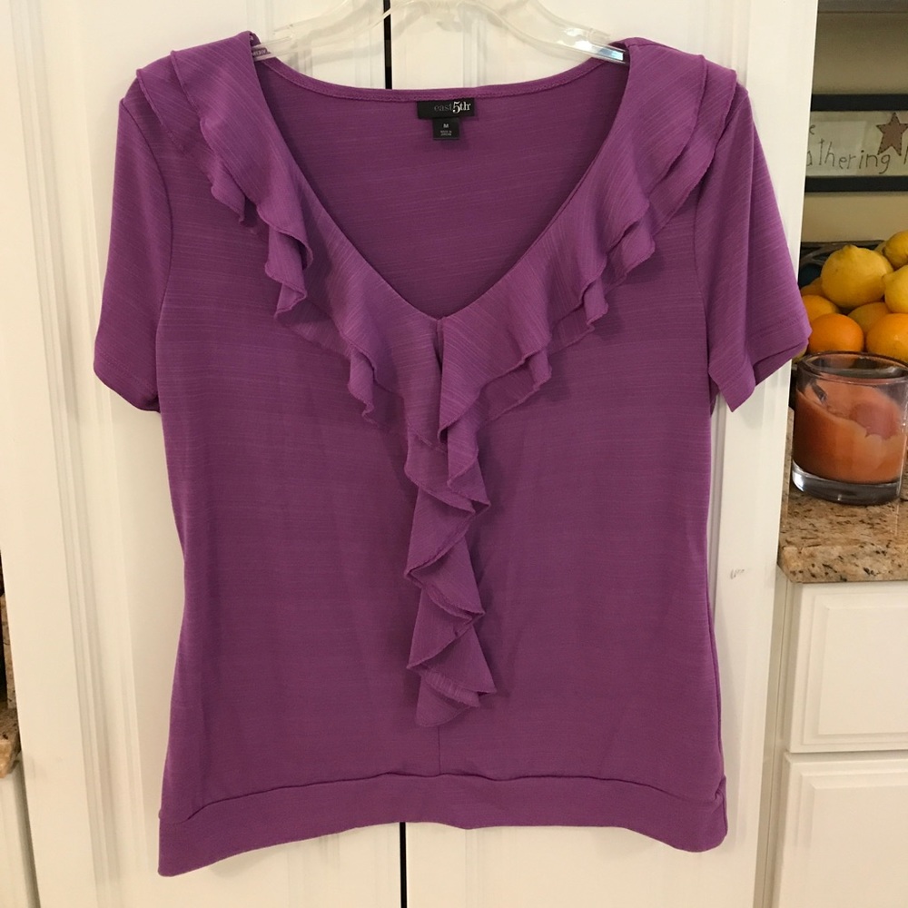East 5th short sleeve blouse