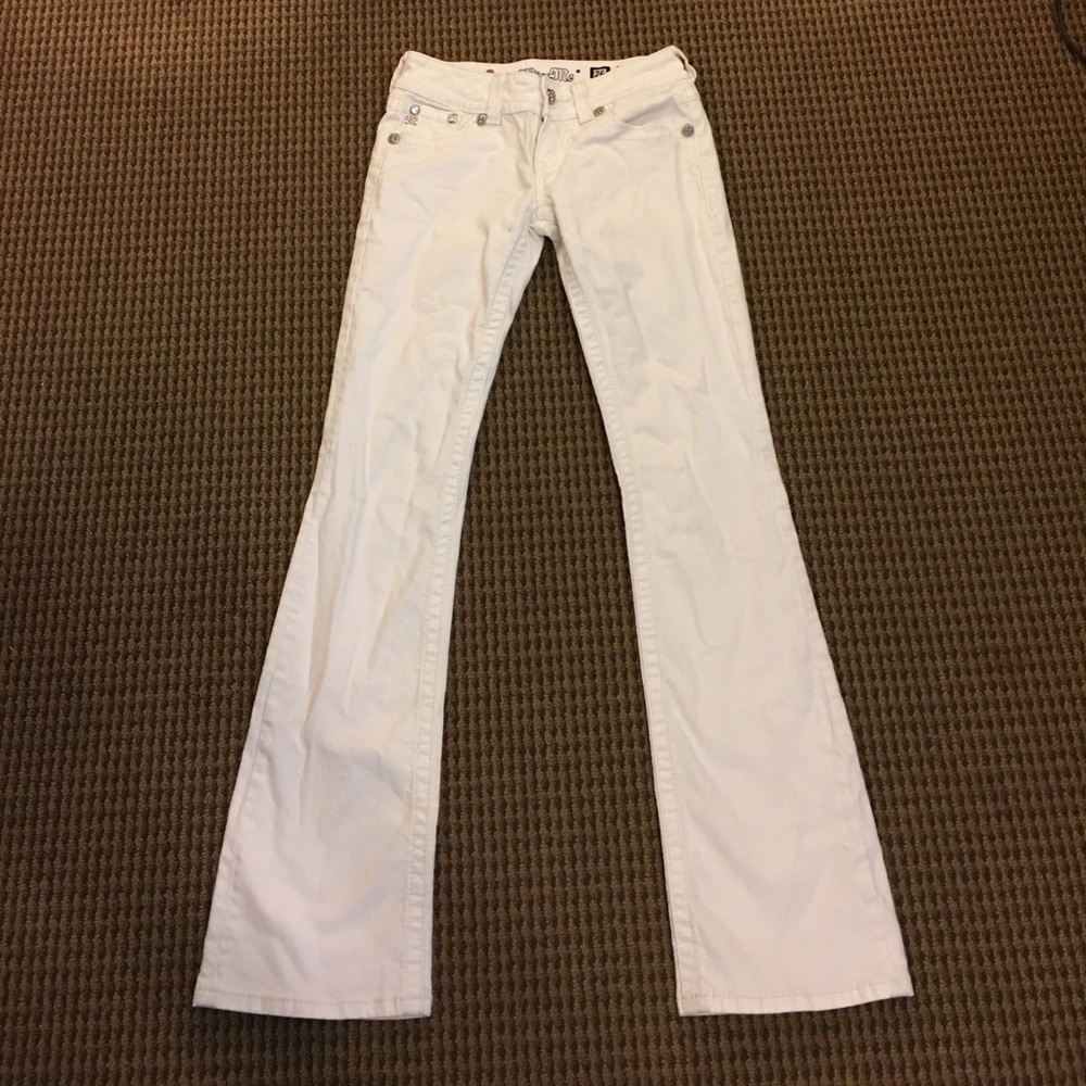White Miss Me Bootcut Jeans ❕❕