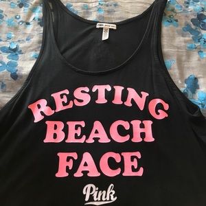 PINK super soft tank top