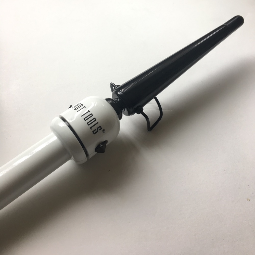 Hot tools nano ceramic 1" tapered curling iron