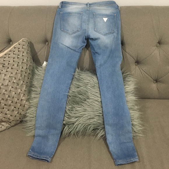 Guess Low Rise Jeggimgs she US size 26 - Picture 2 of 4