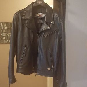 Genuin Harley Davidson Black Leather Jacket