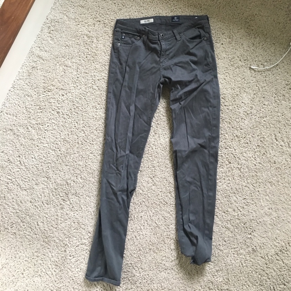 AG Grey Insanely Soft "The Stilt" Cigarette Leg